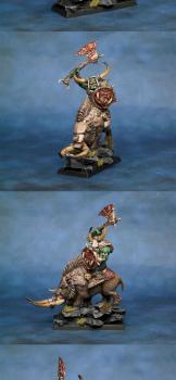 Orc Warboss on boar by lono