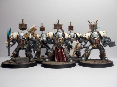 Grey Knight Paladins by PaintMyBits