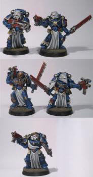 Ultramarine veteran Squad by Micha