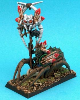 Goblin Spider Rider Command unit standard by the Infadel