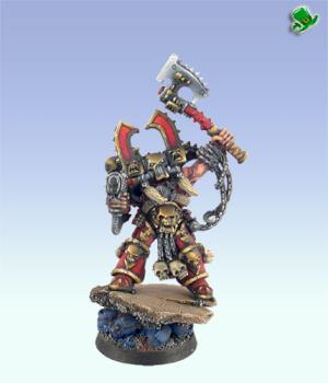 Kharn the Betrayer by leprechaun studio