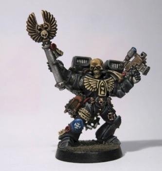 Ultramarine Chaplain by Micha