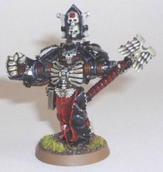 chaplain with power fist by nightmarehaunter