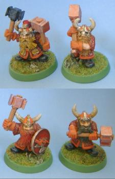 Harlequin Miniatures (BTD) Hammerers by Rabid Wolf