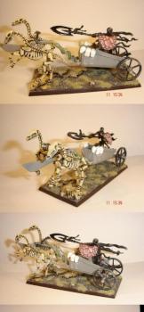 Tomb King on Chariot - Conversion [WIP] by szczurek