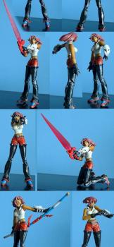 Phantasy Star Universe - Tiffany Firebrand by Poo Fly