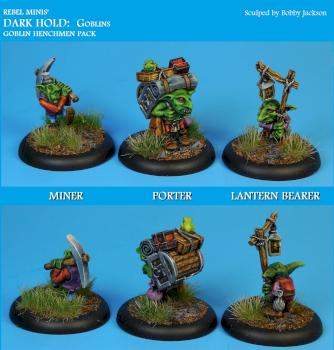 Goblin Henchmen Miner Porter Lantern Bearer by pwbinde