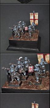 Genoese crossbowmen by SkelettetS