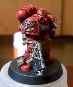 Blood Angels Tactical Marine by VishnuN