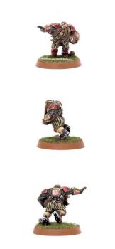 Blood Bowl Dwarf by thebrushlegion