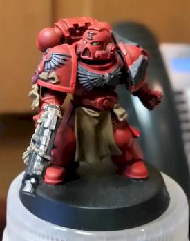 Blood Angels Tactical Marine by VishnuN