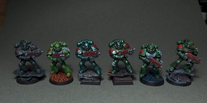 Various Dark Angel Marines by AsyLum