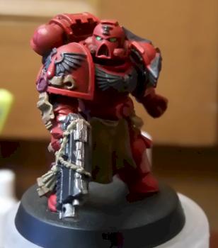 Blood Angels Tactical Marine by VishnuN