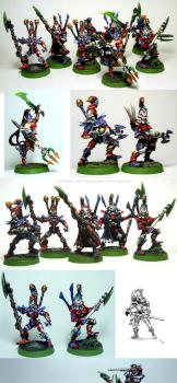 Dark Eldar Harlequins HQ by Agis