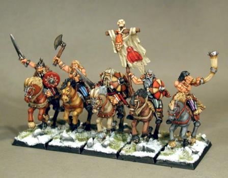 Norse Barbarian Riders by witchhunter