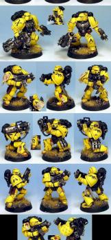 Marines Malevolent - Devastator Squad Ivan of the 2nd Co. by Chaplain Desmodus