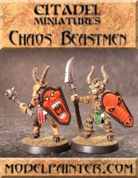 Chaos Beastmen - Citadel Miniatures by ModelPainter