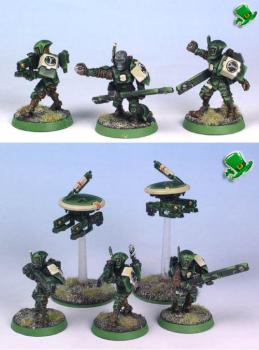 Tau Fire Warriors by leprechaun studio