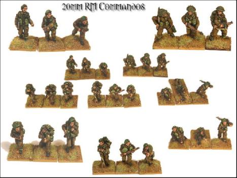 20mm WWII Royal Marine Commandos by Antenociti