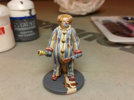 Clown zombicide by Blacksad