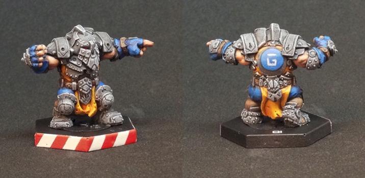 Dreadball Forge Father Guard by burbidge