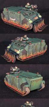 Space Marines Salamander Rhino by Arkon