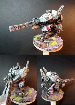 Tau XV88 Broadside Battlesuit by Buceante