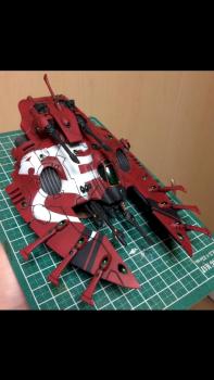 Eldar Saim-Hann Wave Serpent by P4ND4MONIUM