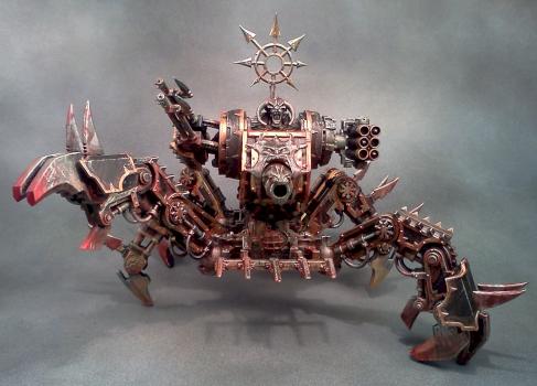 Chaos Defiler Battlecrawler by Lou Rollins