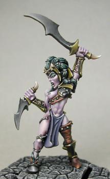 Warhammer Painted Rare Unreleased Witch Elf by haley