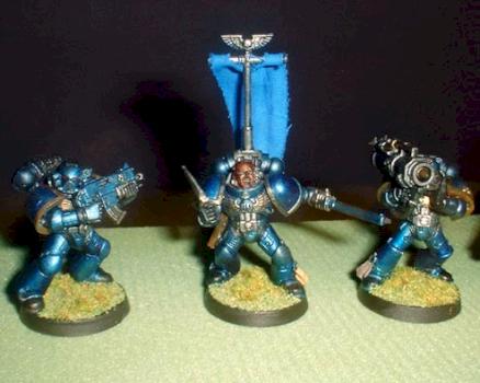 Angels Azuli Tactical Marines by spaceelvesrock