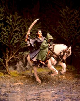 LOTR Arwen and Frodo Closeup by Rob Jedi