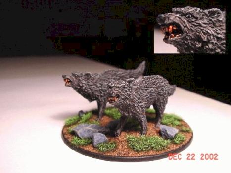 Dire Wolves by Stern Kestrelman