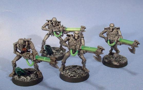 Necron Troops by Fefferlicken