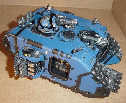 Land Raider Crusader (Right Side) by boothamman