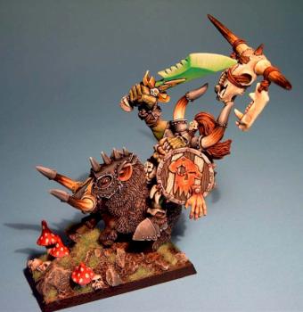 Orc Warlord on WarBoar by Rob Jedi