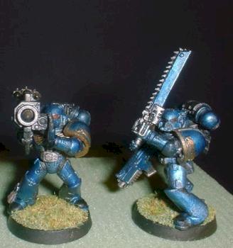 Angels Azuli Tactical Marines by spaceelvesrock