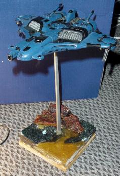 Tau Barracuda (With Unifinished Scratchbuilt Base) by boothamman