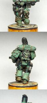 Preheresy Sons of Horus spacemarine by Yellow one