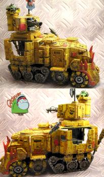 Space Orks Bad Moons Battlewagon by Home Of CadaveR