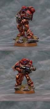 Space Marine Red Templars Sternguard Veteran 3 by gimiak