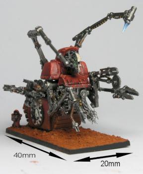 Adeptus Mechanicus Forge Knight WIP (Epic 6mm scale) by Glyn Green