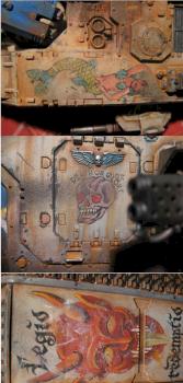 land raider detail by juanitokaos