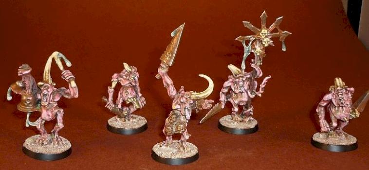 Plaguebearers of Nurgle by blutdaemon