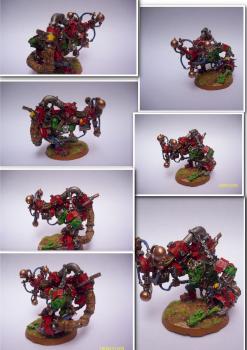 Ork Big Mek with Shokk Attack Gun by señor snotling