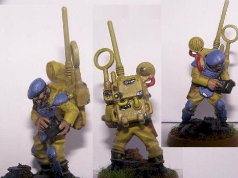 Imperial Guard Master of Ordnance conversion by Zgnilec