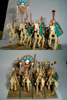 Tomb Kings Skeleton Horsemen by krajceck