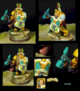 captain LYSANDER from the Imperial Fist by Maldito Duende