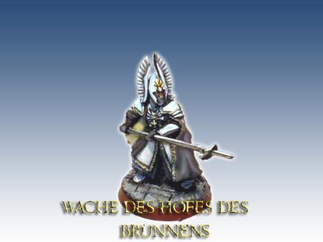 Wache des Hofes des Brunnes, Guard of the fountain court by Saruman