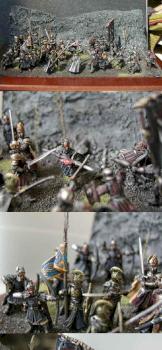 lotr The Last Alliance Diorama by Asteriks